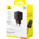 Мережевий зарядний пристрій Baseus Palm Fast Charger 20W + Cable USB-C to Lightning 20W 1m Black (E0116401) [168065] - зображення 6