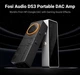ЦАП з підсилювачем для навушників Fosi Audio DS3 Obsidian - изображение 3