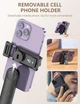 УЦІНКА Селфі палка штатив QIRITA C19SS 3в1 Bluetooth телескопічна до 180 см трипод монопод тринога для телефона iPhone та Android (SKU-147) - изображение 8