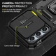 Чехол на Samsung Galaxy A57 5G / для самсунг галакси А57 ударопрочный Black Camshield Army Ring - изображение 4