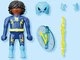 Набір іграшок Playmobil Hero Blue Voltage - Громовий герой 6 деталей 71836 (4008789718365) - зображення 6