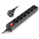 Мережевий фільтр живлення REAL-EL RS-6 Protect M 3m, black (EL122300034) - зображення 6