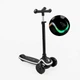 Самокат трёхколёсный Skyper GN-4216 RGB-подсветка деки, световые колёса PU, регулируемый руль 3 уровня, нескользящая дека, от 3 до 8 лет, до 50 кг Black - изображение 7