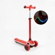 Самокат трёхколёсный Skyper GN-5895 RGB-подсветка деки, световые колёса PU, регулируемый руль 3 уровня, нескользящая дека, от 3 до 8 лет, до 50 кг Red - изображение 4