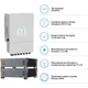 Система зберігання енергії DEYE SV-1DE10K1-LEC10K1-1 10kW 10.2kWh 2BAT LiFePO4 ≥6000 циклів (SV-1DE10K1-LEC10K1-1) - зображення 5