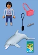 Zestaw zabawek Playmobil Animals and Friends Zoo: Delfin i odwiedzający 8 elementów 72091 (4008789720917) - obraz 3