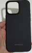Чохол протиударний Pitaka Military-Grade Protective Case MagSafe для iPhone 16 Pro (6.3") 600D Black/Grey KI1601PPA - зображення 8
