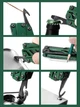 Мультитул NexTool Flagship Pro Liner Lock NE20285 Green 16 в 1 складной EDC мультиинструмент с ножом пилой плоскогубцами ножницами отвертками открывалкой стеклобоем и нейлоновым чехлом на ремень - изображение 3