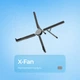Підставка для ноутбука Proove X-Fan silver - зображення 3