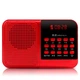 Портативний радіоприймач Nontaus S61 Red акумуляторний FM/AM Radio Player - изображение 2