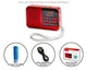 Портативний радіоприймач Nontaus S61 Red акумуляторний FM/AM Radio Player - изображение 7