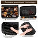 Професійна сумка-органайзер для інструментів 17″, 43×27×25 см, 13 кишень Чорний - зображення 5