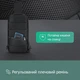 Рюкзак на одне плече Mark Ryden MR7116 з кодовим замком та USB-портом (Чорний) - зображення 15