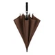 Зонт Lesko H11 Dark Brown от дождя большой классический - изображение 5