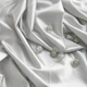 Тканина трикотаж SILKY 160 г/м2 ширина 175 см преміальна блискуча тканина для легінсів і топів св/сіра м.п. - зображення 4