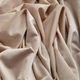 Ткань трикотаж CRYSTAL SILKY 180 г/м2 ширина 150 см премиальная блестящая ткань для легинсов и топов беж м.п. - изображение 3
