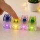 Антистресс кликер со световым эффектом на 4 клавиши Fidget Clicker LED разноцветный - изображение 2