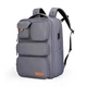 Дорожный рюкзак для ноутбука 17.3" Mark Ryden MR9004 влагозащищенный с ортопедической спинкой и USB-портом (Серый) - изображение 1