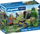 Zestaw zabawek Playmobil Knights Troll ze skarbem rycerzy herbu Lew 23 elementy 72116 (4008789721167) - obraz 1