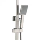 Душова система для ванни Lidz Helix 1030 з поворотним виливом LDHEL1030NKS49182 Сатин квадратна - зображення 7