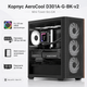 Корпус для ПК AeroCool D301A-G-BK-v2 Mini-Tower без БЖ MicroATX/Mini-ITX ARGB Black (ACCS-DS03043.11) - зображення 1