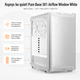 Корпус для ПК be quiet! Pure Base 501 Airflow Window Midi-Tower без БЖ ATX/MicroATX/Mini-ITX White (BGW75) - зображення 1