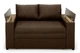 Диван Кубус 120 прямий 97х160 см коричневий - изображение 4