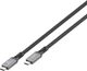 Кабель Cablexpert USB4 40Gbps, 240W (48V5A) 0.3 м (CCBP-USB4-CMCM240-0.3M) - изображение 2