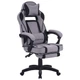 Геймерское кресло VR Racer Textile Webster серый/черный (механизм Relax/металл/пластик/ткань) (555296) - изображение 1