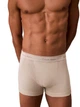 Набор трусов боксеров мужских хлопковых Calvin Klein 669512777 XL 3 шт Бирюзовый/Бежевый/Белый (1159919106) - изображение 4