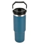 Термокухоль Travel Cup 900 мл з ручкою та кришкою-поїлкою Blue - изображение 1