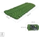 Надувний виріб Klymit Килимок сну Static Green Зелений 06SVGR01C - изображение 2