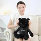 М'яка іграшка ведмедик Teddy у чорному худі плюшева - зображення 2