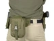 Тактическая панель на ремень с системой крепления MOLLE Multicam 8FIELDS Поясная сумка органайзер - изображение 4
