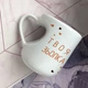 Чашка керамическая сердце с КОРГИ - изображение 2