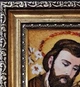 Ікона з бурштину Святе Сімейство і-109 Гранд Презент 15*20 - изображение 4