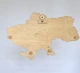 Мапа України настінна мала 3D об'ємна в коробці ручна робота 55*38.5 см Гранд Презент 11 - зображення 7