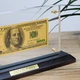 Індивідуальна банкнота 100 USD (долар) із золотим напиленням 28*14*6 см – чудовий сувенір або бізнес-подарунок Гранд Презент ГП60076 - изображение 2