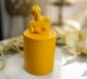 Аромасвічка VENUS CHERRY BLOSSOM YELLOW 100% WOOD WAX 165g 35h Гранд Презент NAC 1012Y - зображення 2