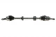 Полуось (передняя) Fiat Panda 1.2/1.3D 04- (R) (25x22x820) 203224 , GSP - изображение 1