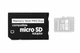 Переходник Memory Stick Pro Duo для PSP фотоаппарат видеокамер на 1 micro SD - изображение 4