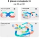 Магнітний конструктор MiDeer Гоночний трек 115 деталей (MD6395) - зображення 3
