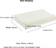 Подушка Wangyiyanxuan Thailand Natural Latex Латекс 93% Анатомічна 60х40х12 см Beige - зображення 3