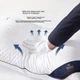 Подушка Canasin Hilton Hotel Микроволокно 48x74 см стеганая White - изображение 4
