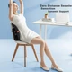 Подушка для поперекової підтримки спинки Jingdong Jingzao Original Ergonomic Lumbar Support Basic Model ергономічна 40×40×14 см Black - зображення 5