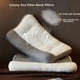 Подушка Huadn шейная ортопедическая 40х60 см 10 см Gray - изображение 7