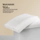 Подушка Shuixing Home Textile Shuixingjiafang латекс 93% анатомическая ортопедическая для шейного отдела позвоночника 40х60 см высота 8/10 см White - изображение 10