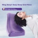 Подушка Yimian Hypnosisgrid Memory foam Ортопедическая с эффектом памяти 53х34х8-10 см 1 шт - изображение 5