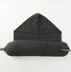 Подушка для шеи MUJI U-Shape Микроволокно дорожное с капюшоном Dark Gray - изображение 6