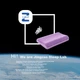 Подушка JD Cloud Pressure-free Pillow TPE ортопедическая волнистая с эффектом памяти 55x32x10-8 см - изображение 6